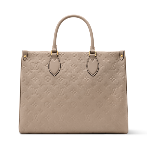 Bolso OnTheGo MM Piel Monogram Empreinte Mujer Bolsos Bolsos | LOUIS VUITTON (Zoom de producto)