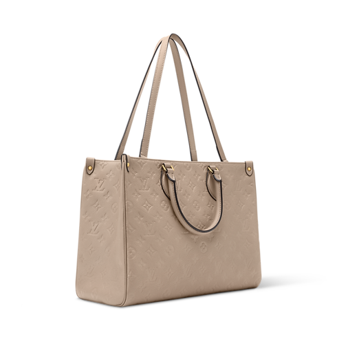 Bolso OnTheGo MM Piel Monogram Empreinte Mujer Bolsos Bolsos | LOUIS VUITTON (Zoom de producto)