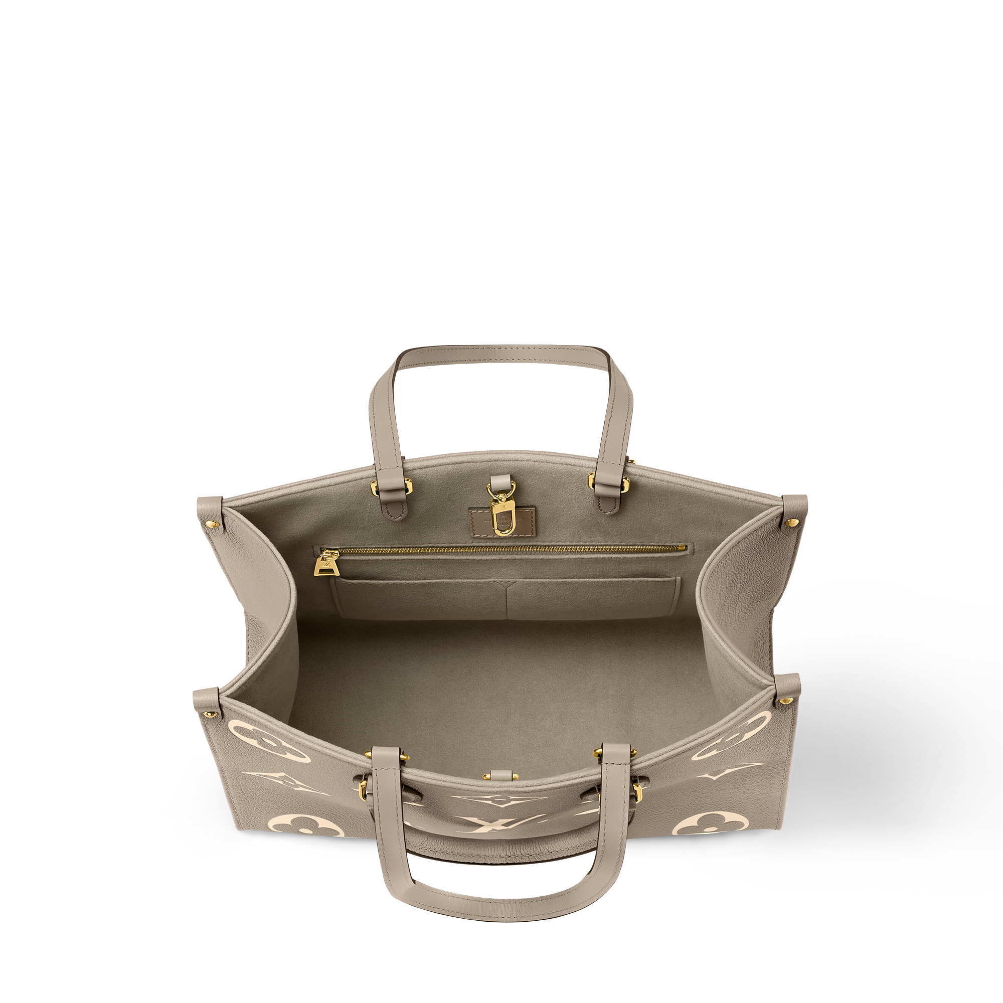 Bolso OnTheGo MM Piel Monogram Empreinte Bicolor Mujer Bolsos All Collections | LOUIS VUITTON (Zoom de producto)