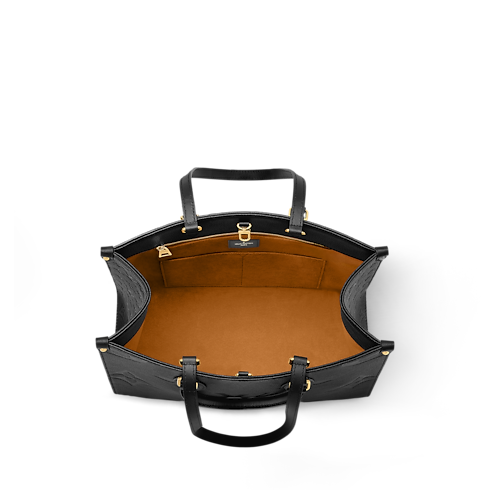 Bolso OnTheGo MM Piel Monogram Empreinte Mujer Bolsos Todas las colecciones | LOUIS VUITTON (Zoom de producto)