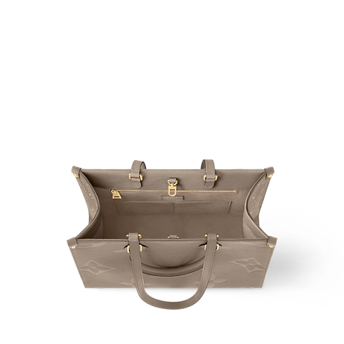 Bolso Onthego MM Piel Monogram Empreinte Mujer Bolsos Todas las colecciones | LOUIS VUITTON (Zoom de producto)