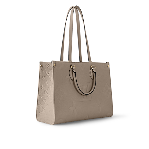 Bolso Onthego MM Piel Monogram Empreinte Mujer Bolsos Todas las colecciones | LOUIS VUITTON (Zoom de producto)