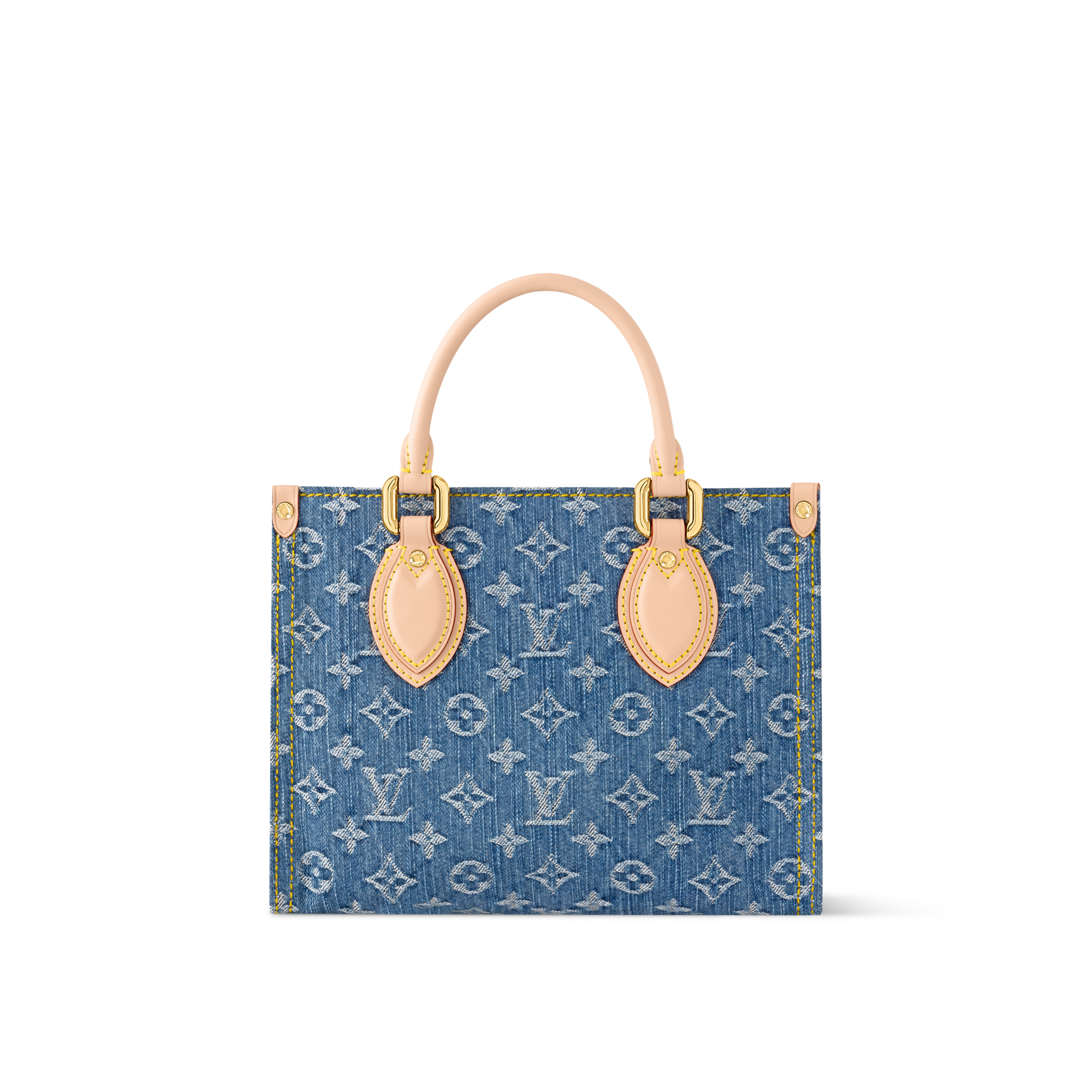 Bolso OnTheGo PM Lona Monogram Denim Bolsos y pequeña marroquinería Bolsos de mujer Icónicos Louis Vuitton | LOUIS VUITTON (Zoom de producto)