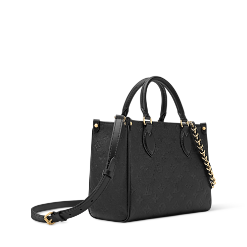 Bolso OnTheGo PM Piel Monogram Empreinte Mujer Bolsos Bolsos | LOUIS VUITTON (Zoom de producto)