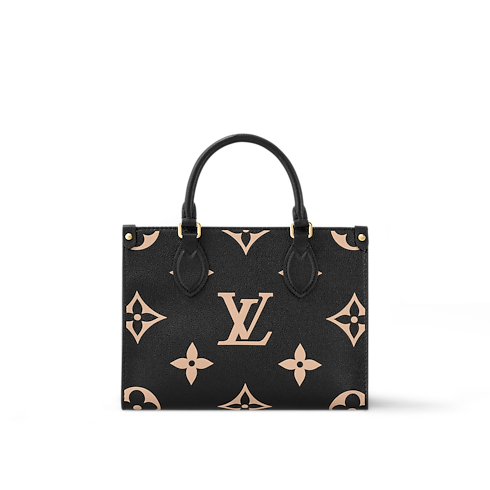 Bolso OnTheGo PM Piel Monogram Empreinte Bicolor Mujer Bolsos Todas las colecciones | LOUIS VUITTON (Zoom de producto)