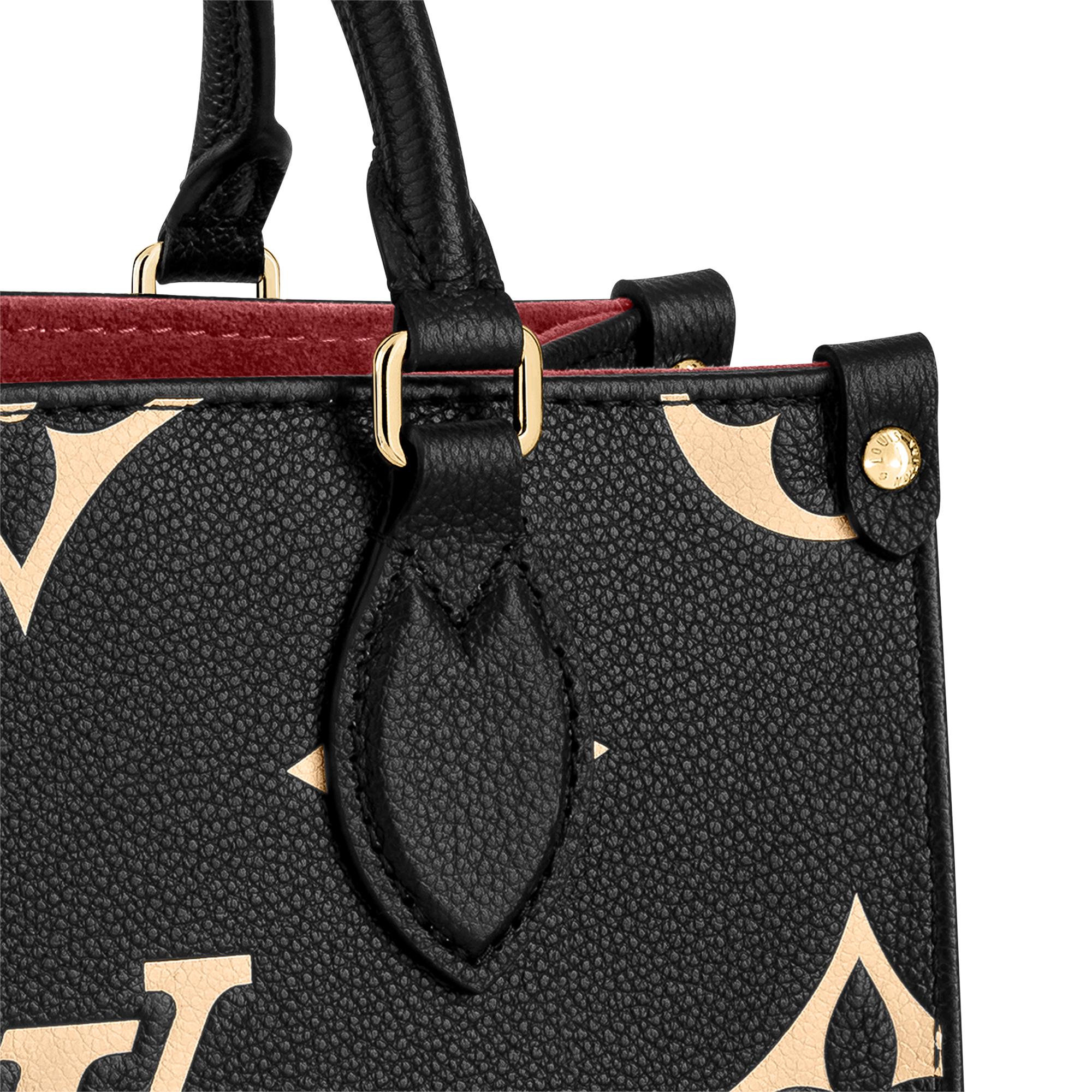 Bolso OnTheGo PM Piel Monogram Empreinte Bicolor Mujer Bolsos Todas las colecciones | LOUIS VUITTON (Zoom de producto)