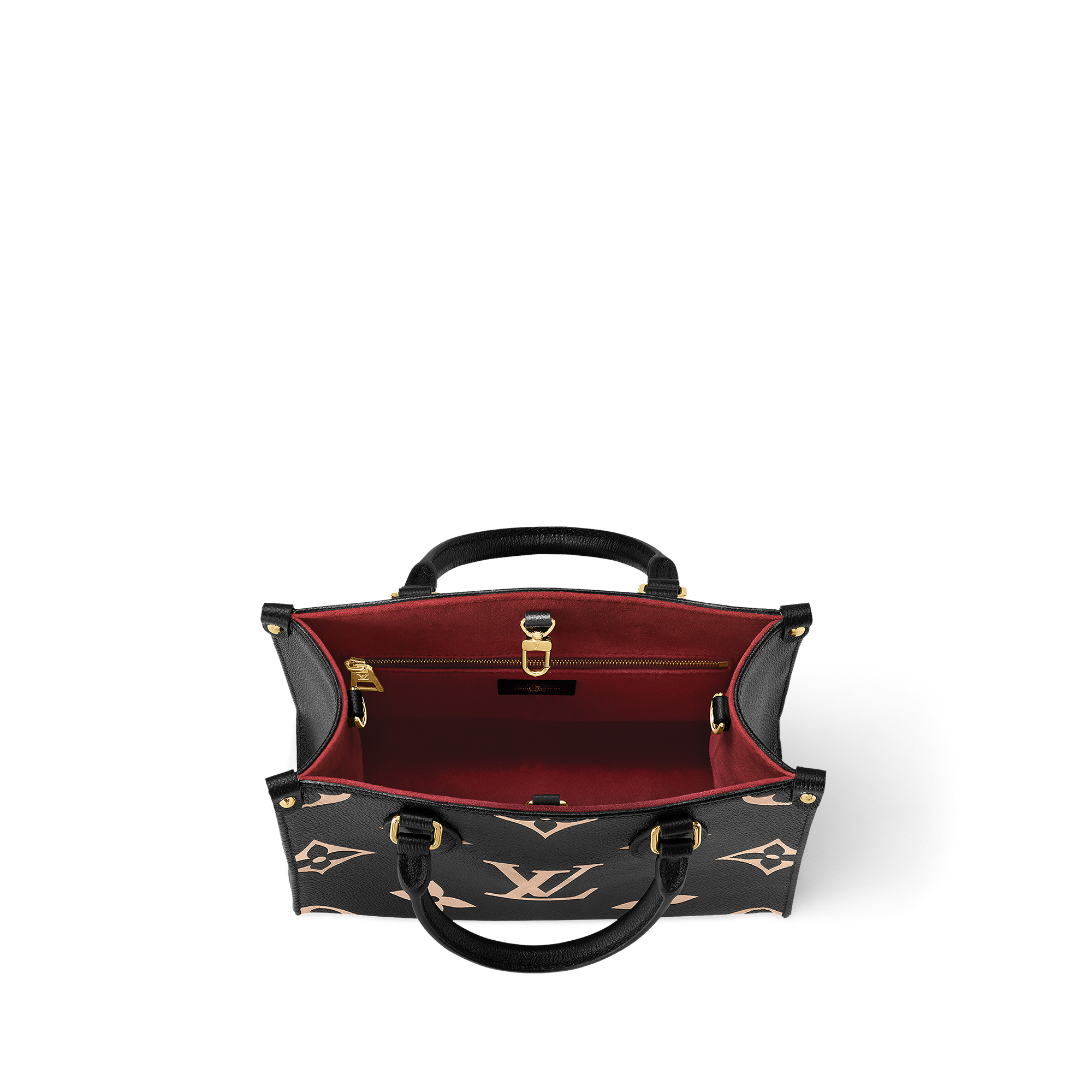 Bolso OnTheGo PM Piel Monogram Empreinte Bicolor Mujer Bolsos Todas las colecciones | LOUIS VUITTON (Zoom de producto)