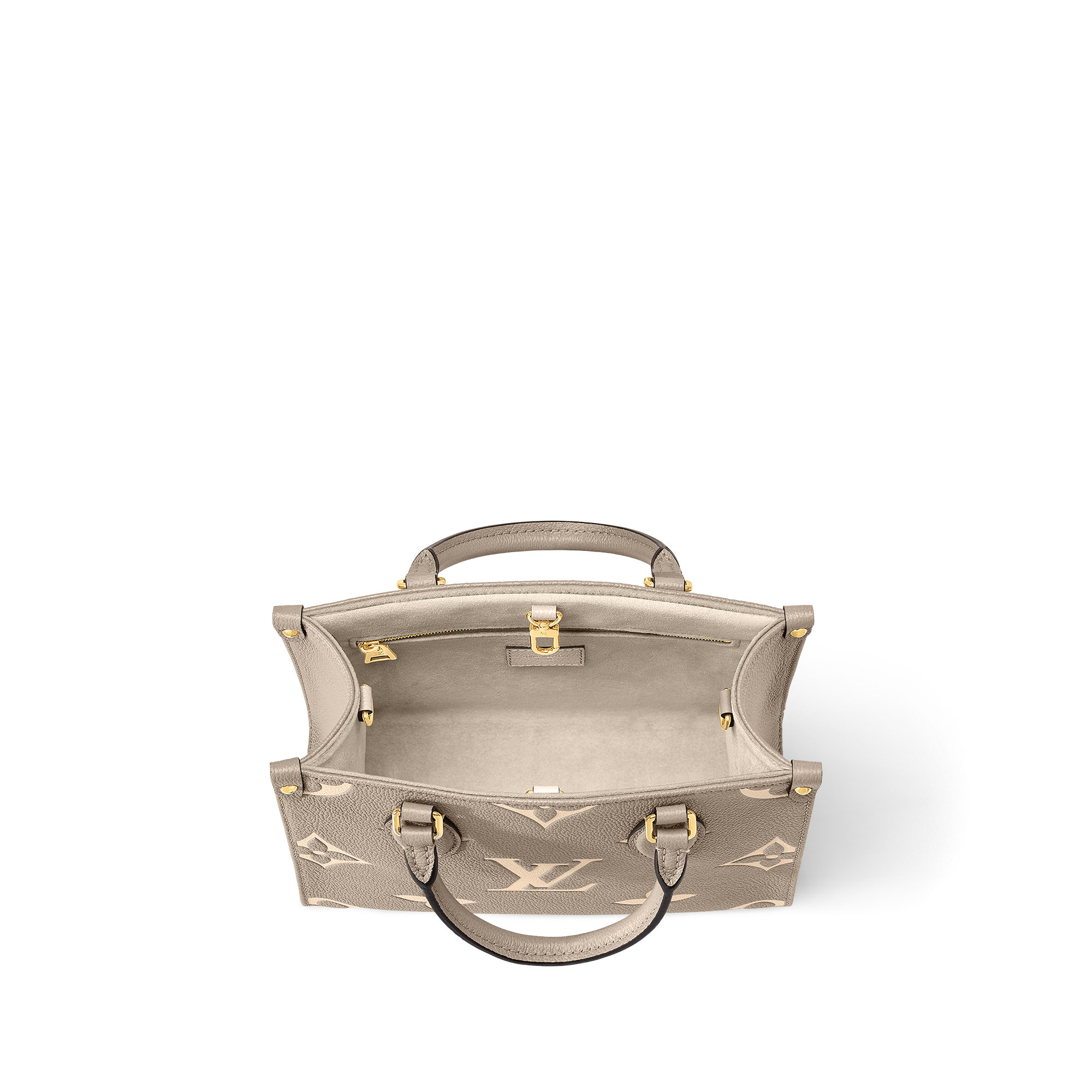 Bolso OnTheGo PM Piel Monogram Empreinte Bicolor Mujer Bolsos Todas las colecciones | LOUIS VUITTON (Zoom de producto)