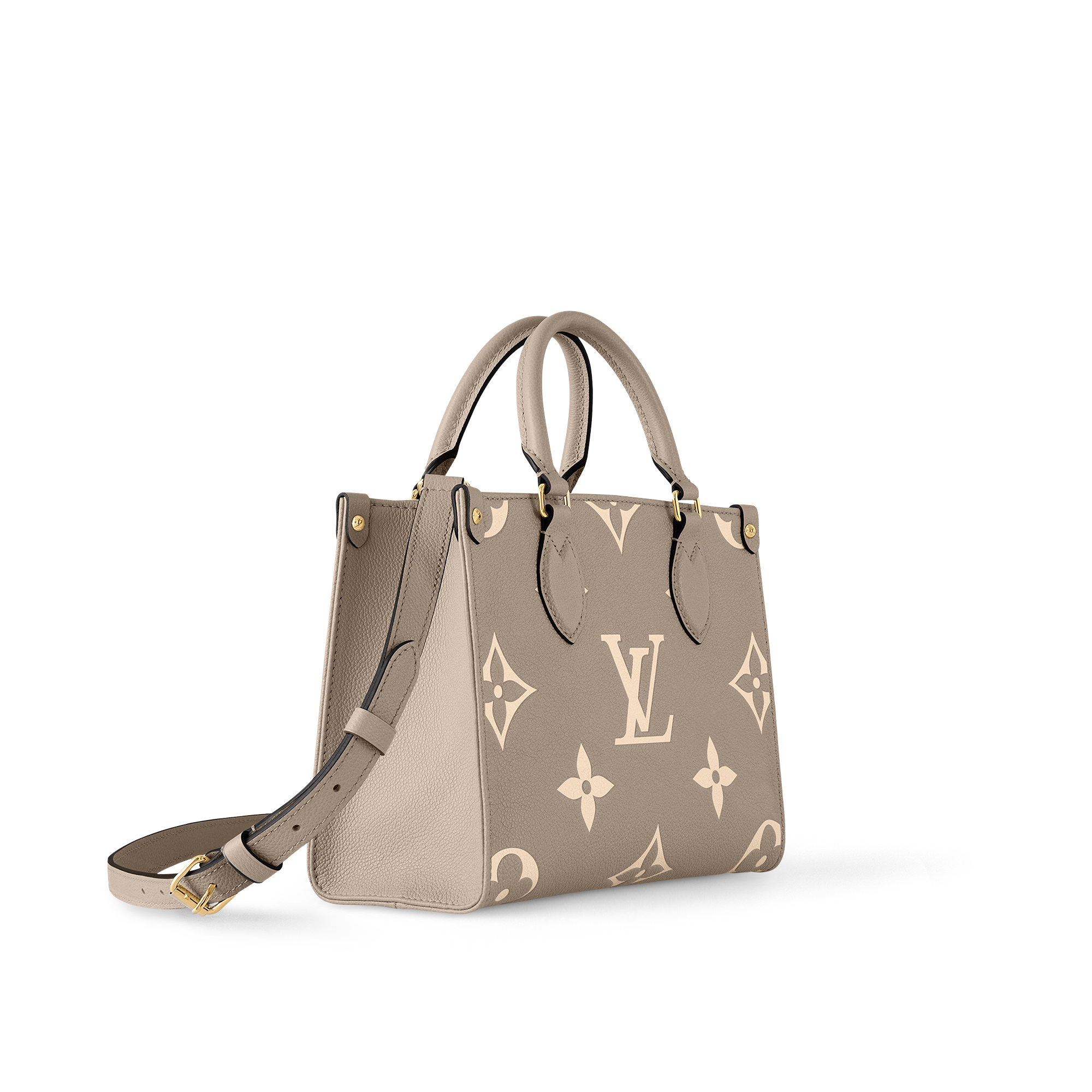 Bolso OnTheGo PM Piel Monogram Empreinte Bicolor Mujer Bolsos Todas las colecciones | LOUIS VUITTON (Zoom de producto)