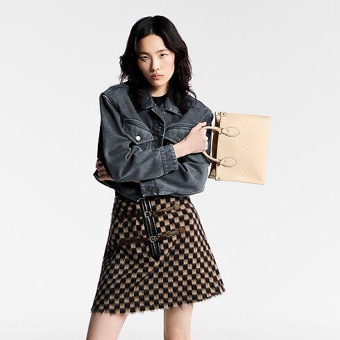 Bolso OnTheGo PM Piel Monogram Empreinte Mujer Bolsos Bolsos | LOUIS VUITTON (Zoom de producto)