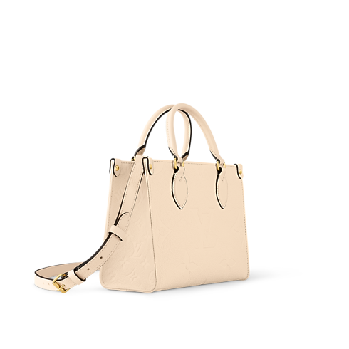 Bolso OnTheGo PM Piel Monogram Empreinte Mujer Bolsos Bolsos | LOUIS VUITTON (Zoom de producto)