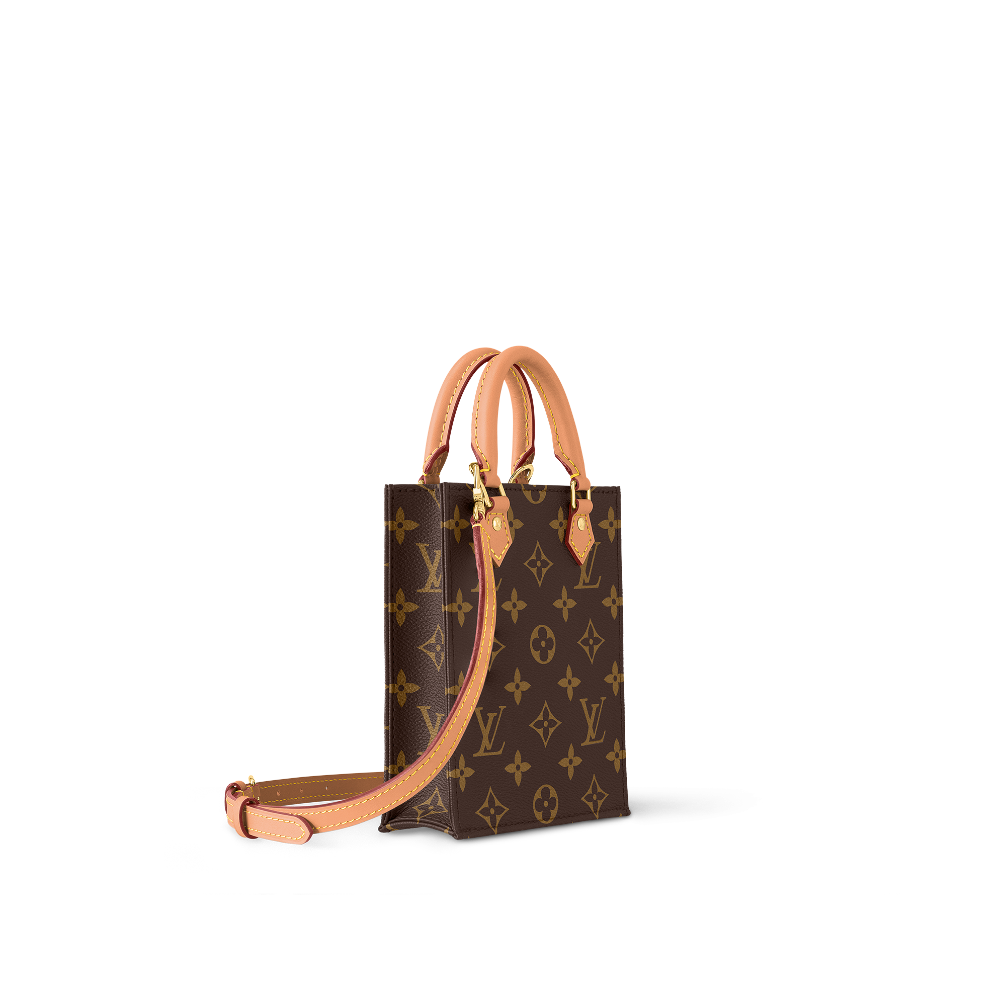 Bolso Petit Sac Plat Lona Monogram Mujer Carteras y pequeña marroquinería Todas las carteras y pequeña marroquinería | LOUIS VUITTON (Zoom de producto)