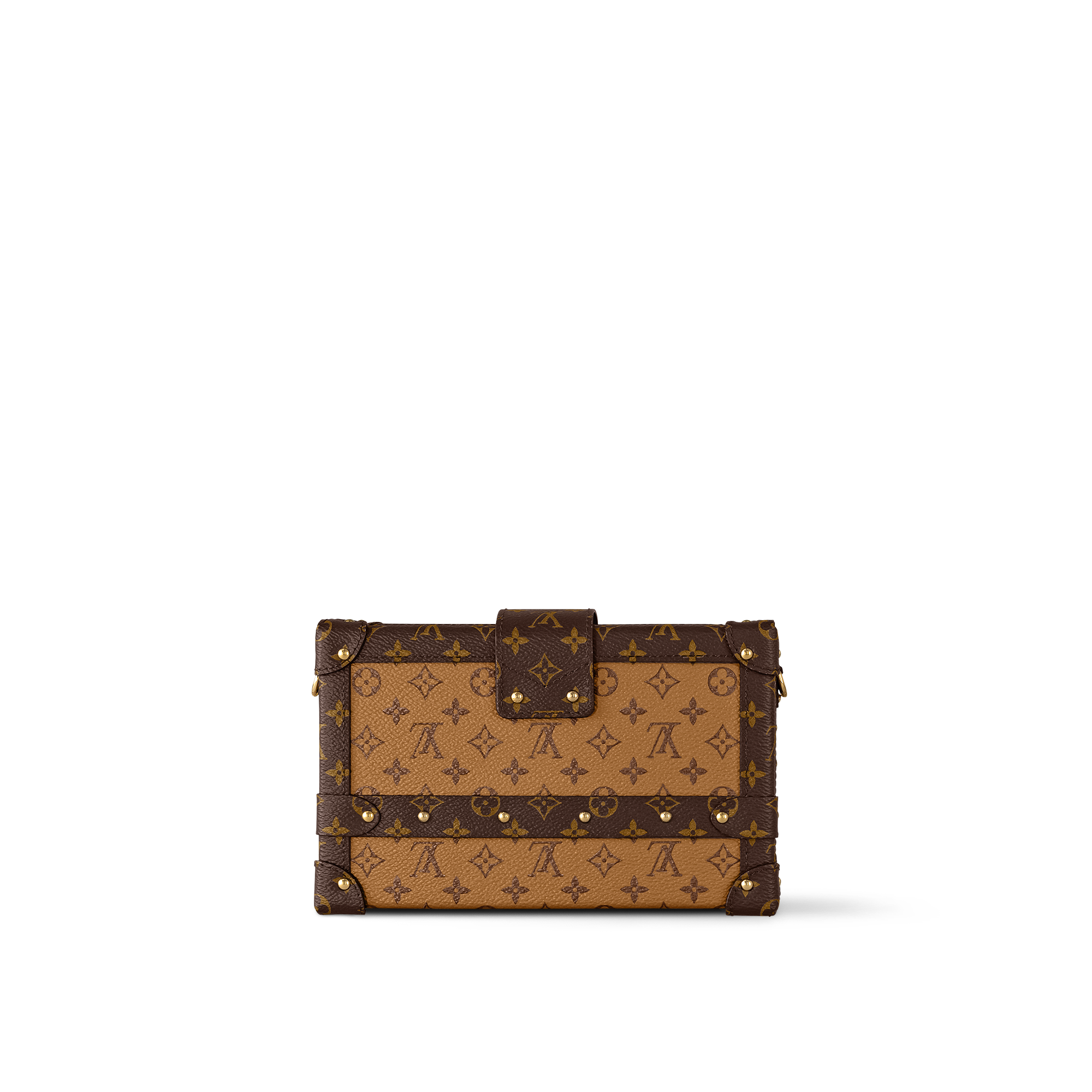 Bolso Petite Malle Lona Monogram Reverse Canvas Mujer Bolsos Bolsos | LOUIS VUITTON (Zoom de producto)