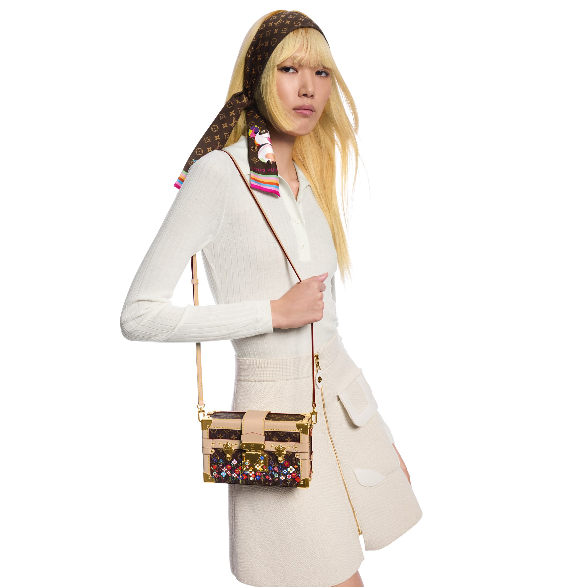 Bolso Petite Malle LV x TM Lona Monogram Bolsos y pequeña marroquinería Bolsos de mujer Icónicos Louis Vuitton | LOUIS VUITTON (Zoom de producto)