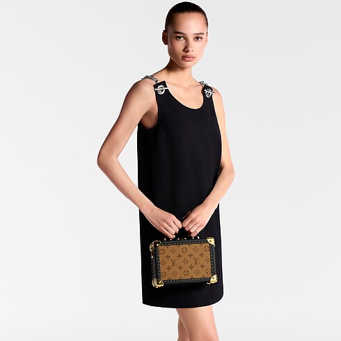 Bolso Petite Valise Monogram Reverse Lona Monogram Reverse Canvas Les Extraordinaires Baúles Baúles Wearable | LOUIS VUITTON (Zoom de producto)