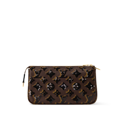 Bolso Pochette Accessoires Autres Toiles Monogram Mujer Carteras y pequeña marroquinería Carteras con cadena y mini bolsos | LOUIS VUITTON (Zoom de producto)