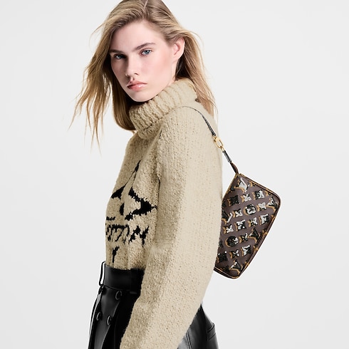 Bolso Pochette Accessoires Autres Toiles Monogram Mujer Carteras y pequeña marroquinería Carteras con cadena y mini bolsos | LOUIS VUITTON (Zoom de producto)