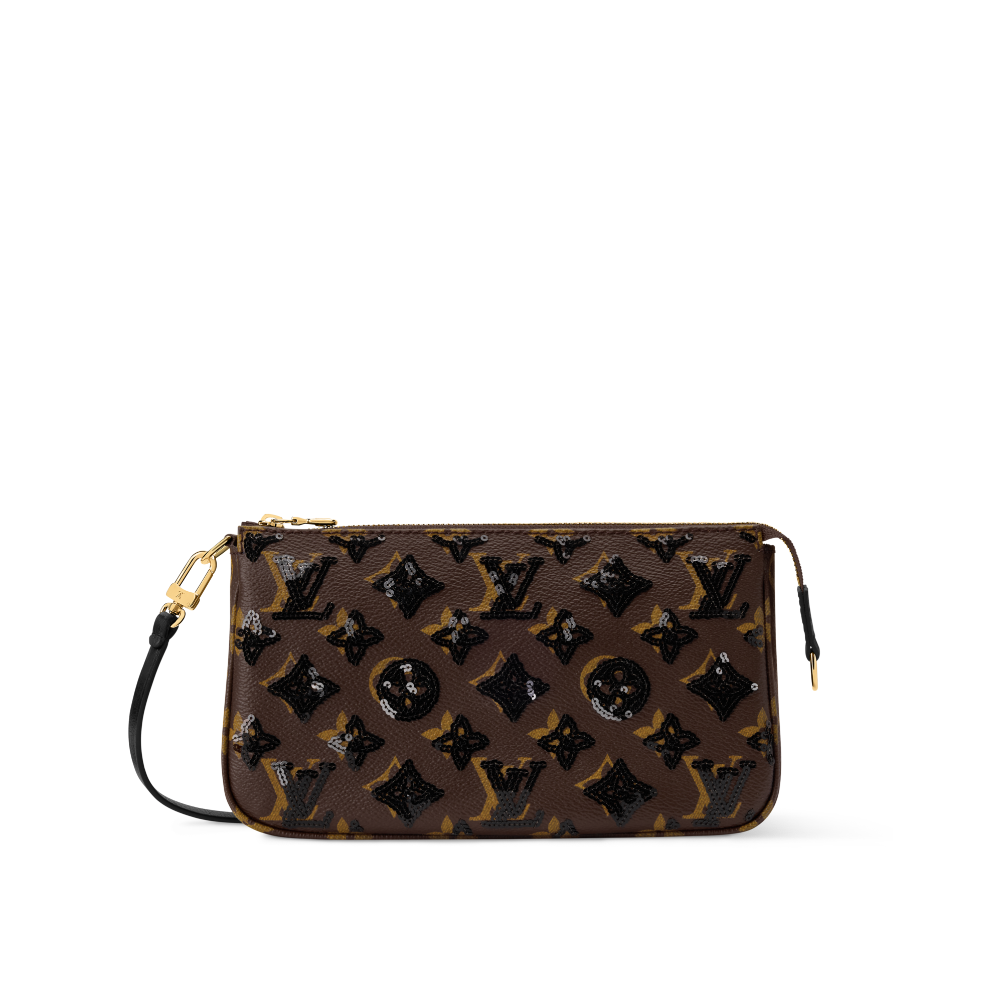 Bolso Pochette Accessoires Autres Toiles Monogram Mujer Carteras y pequeña marroquinería Carteras con cadena y mini bolsos | LOUIS VUITTON (Zoom de producto)