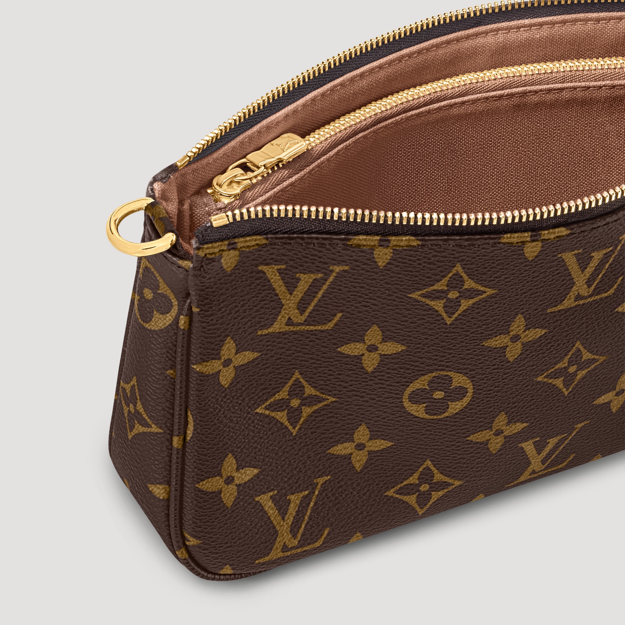 Bolso Pochette Accessoires Lona Monogram Mujer Carteras y pequeña marroquinería Carteras con cadena y mini bolsos | LOUIS VUITTON (Zoom de producto)