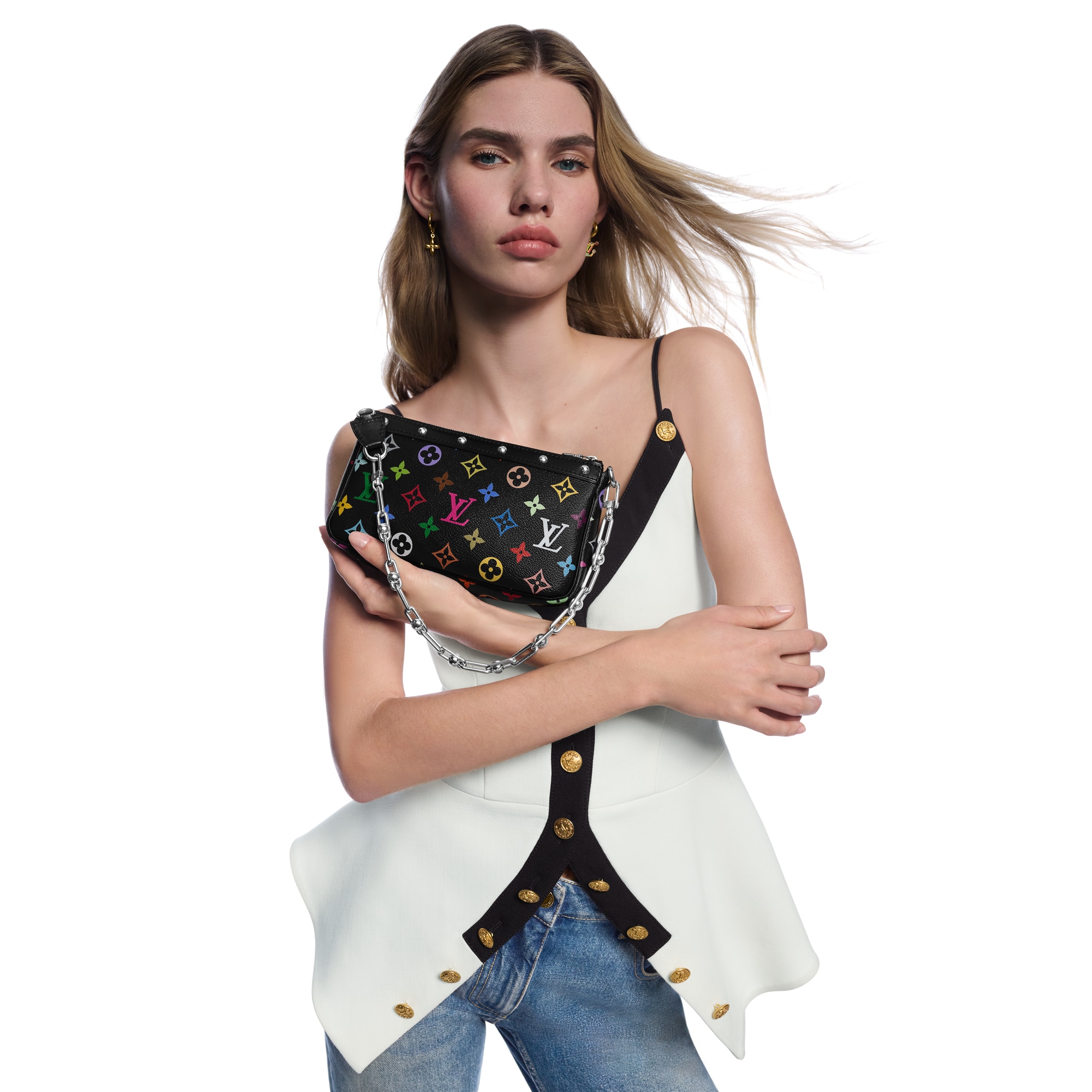 Bolso Pochette Accessoires LV x TM Autres Toiles Monogram Mujer Carteras y pequeña marroquinería Carteras con cadena y mini bolsos | LOUIS VUITTON (Zoom de producto)