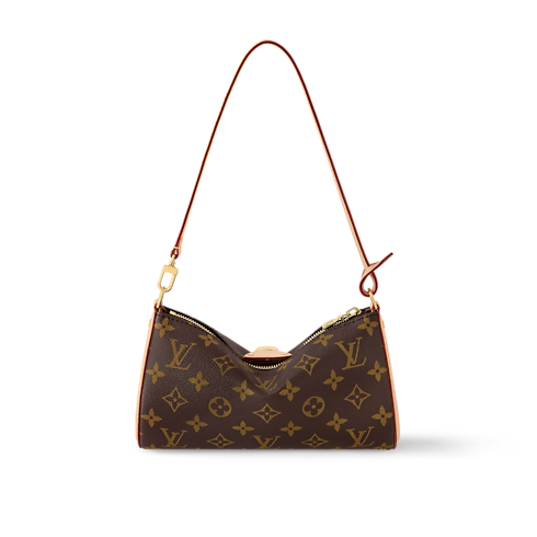 Bolso Pochette Tirette Lona Monogram Mujer Carteras y pequeña marroquinería Carteras con cadena y mini bolsos | LOUIS VUITTON (Zoom de producto)