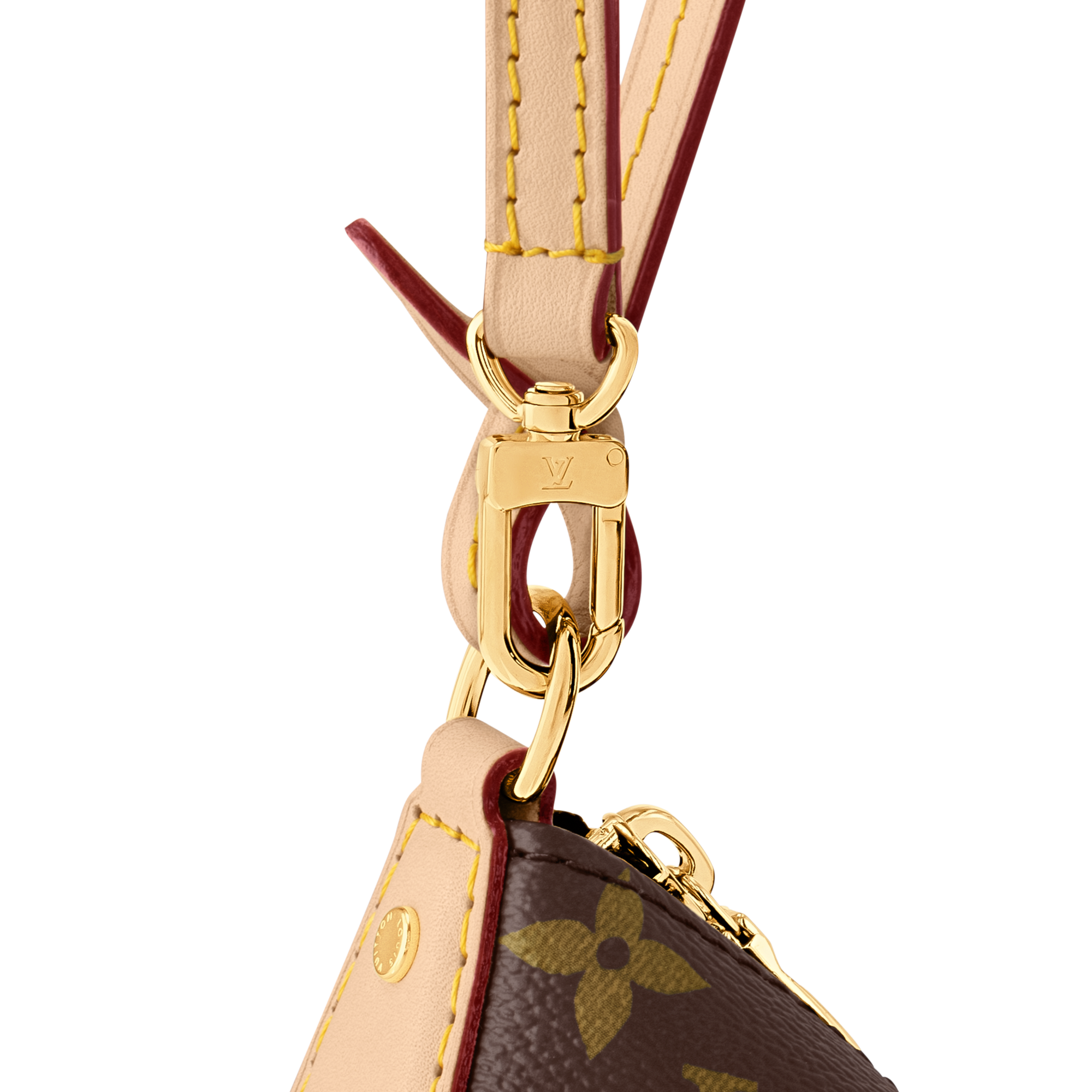 Bolso Pochette Tirette Lona Monogram Mujer Carteras y pequeña marroquinería Carteras con cadena y mini bolsos | LOUIS VUITTON (Zoom de producto)