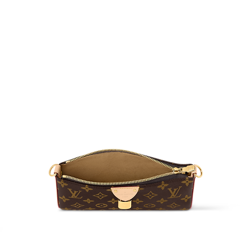 Bolso Pochette Tirette Lona Monogram Mujer Carteras y pequeña marroquinería Carteras con cadena y mini bolsos | LOUIS VUITTON (Zoom de producto)