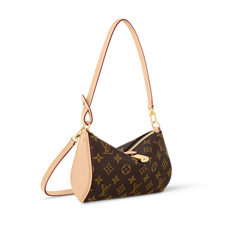 Bolso Pochette Tirette Lona Monogram Mujer Carteras y pequeña marroquinería Carteras con cadena y mini bolsos | LOUIS VUITTON (Zoom de producto)
