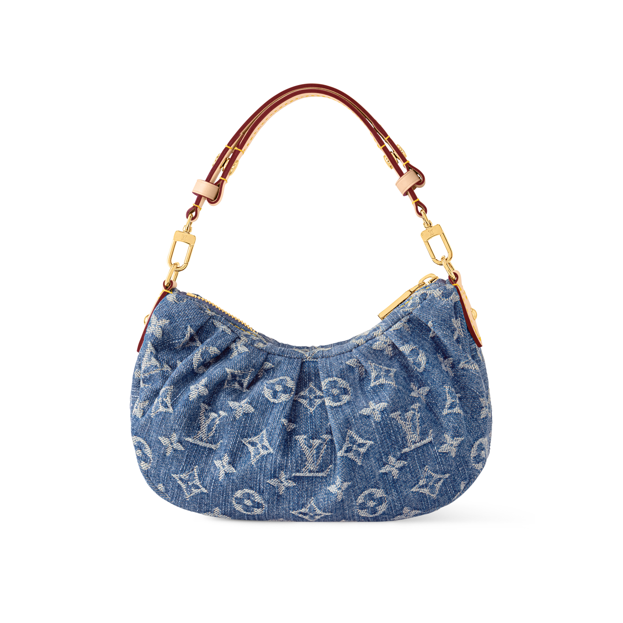 Bolso Pochette Valley Lona Monogram Denim Mujer Carteras y pequeña marroquinería Carteras con cadena y mini bolsos | LOUIS VUITTON (Zoom de producto)