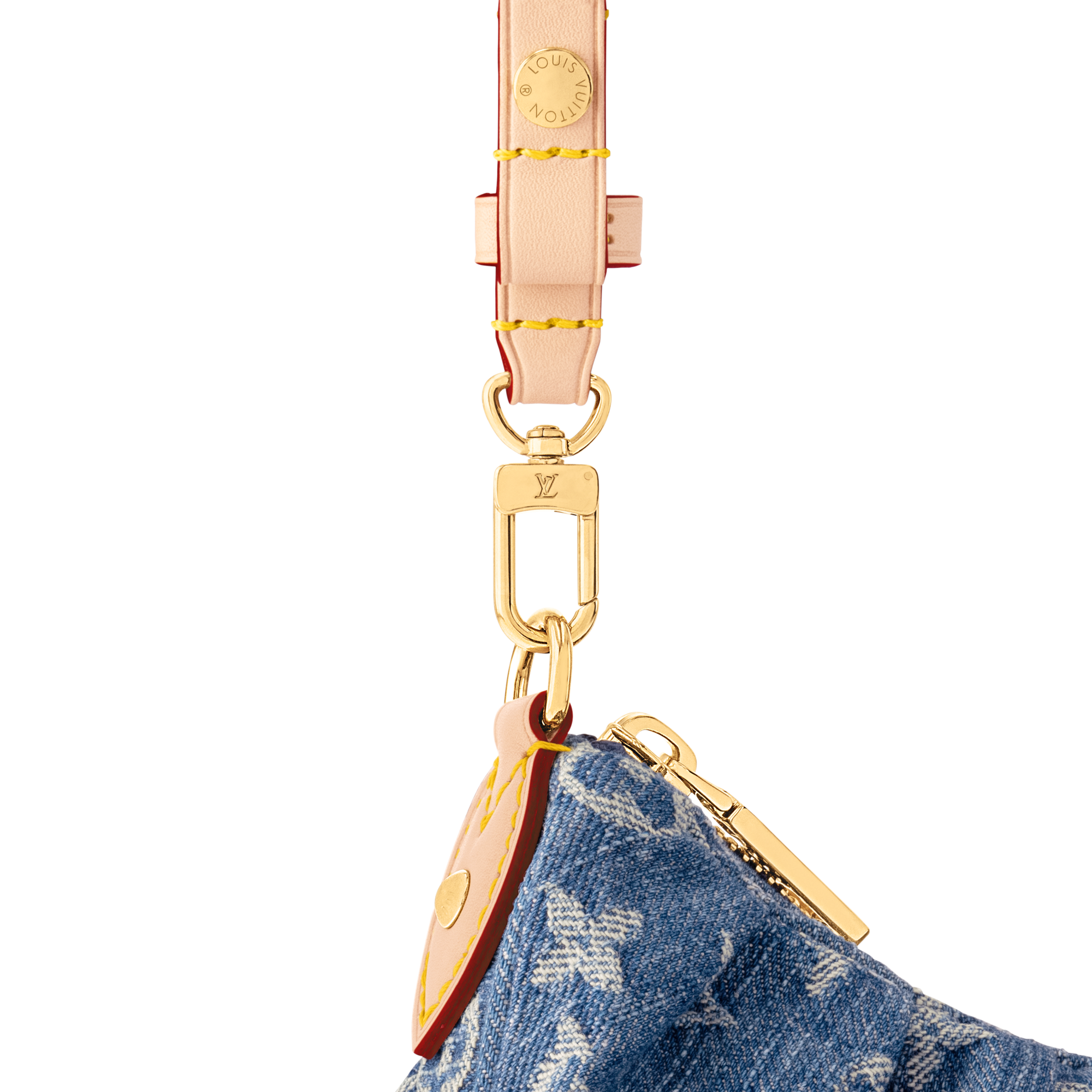 Bolso Pochette Valley Lona Monogram Denim Mujer Carteras y pequeña marroquinería Carteras con cadena y mini bolsos | LOUIS VUITTON (Zoom de producto)