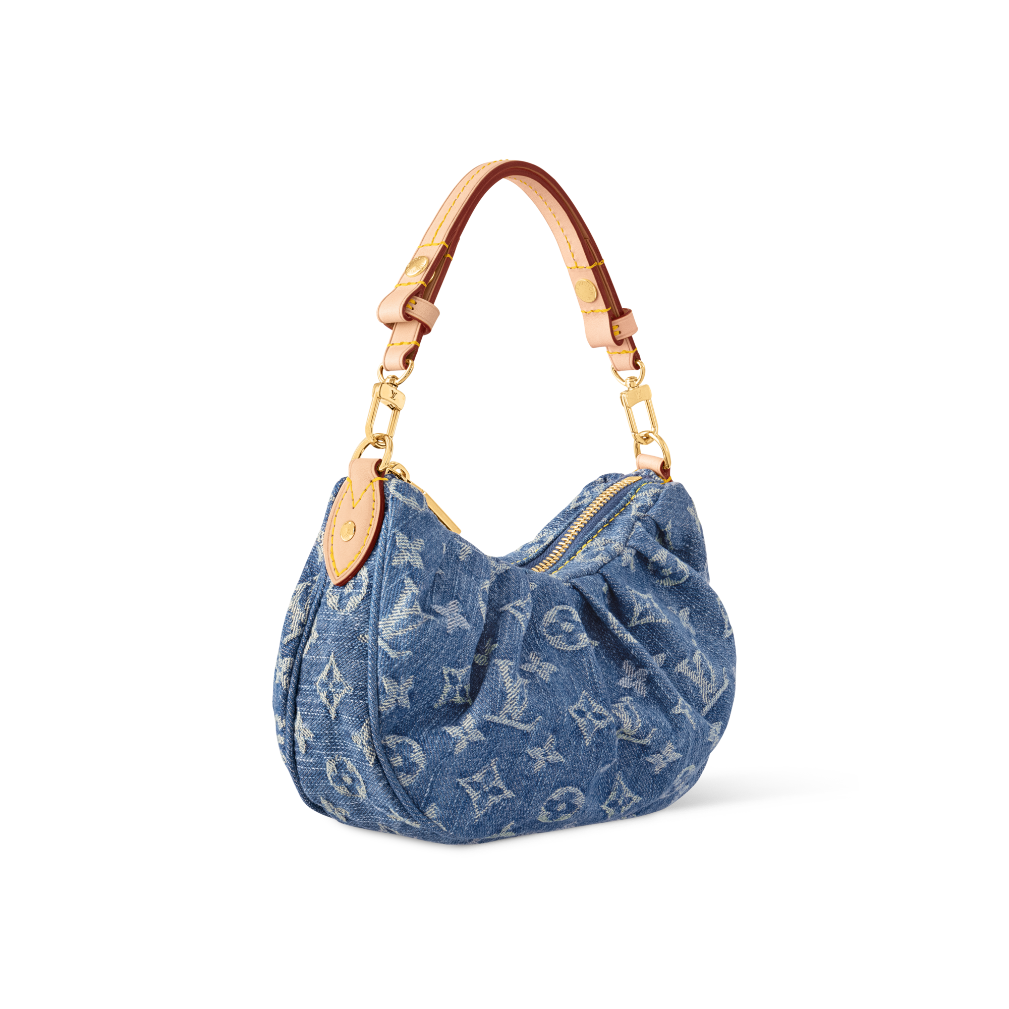 Bolso Pochette Valley Lona Monogram Denim Mujer Carteras y pequeña marroquinería Carteras con cadena y mini bolsos | LOUIS VUITTON (Zoom de producto)