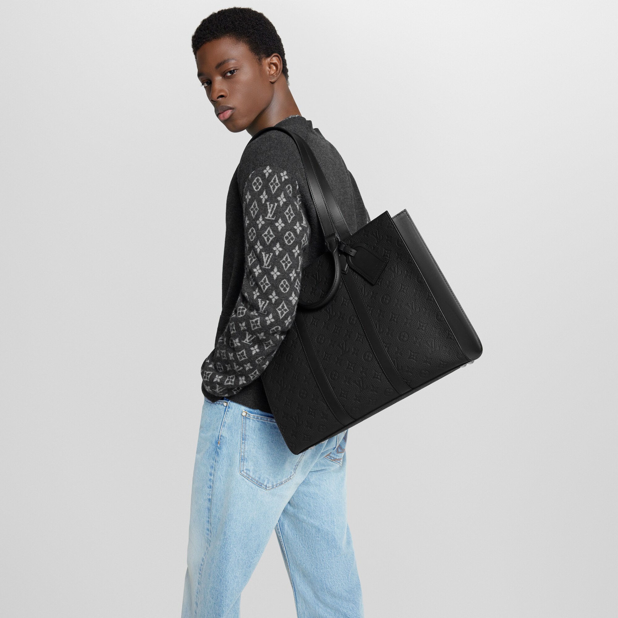 Bolso Sac Plat 24H Monogram Piel Taurillon Hombre Bolsos Todas las colecciones | LOUIS VUITTON (Zoom de producto)