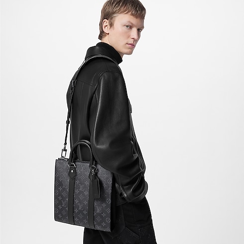 Bolso Sac Plat Cross Monogram Eclipse Hombre Bolsos Todos los bolsos | LOUIS VUITTON (Zoom de producto)