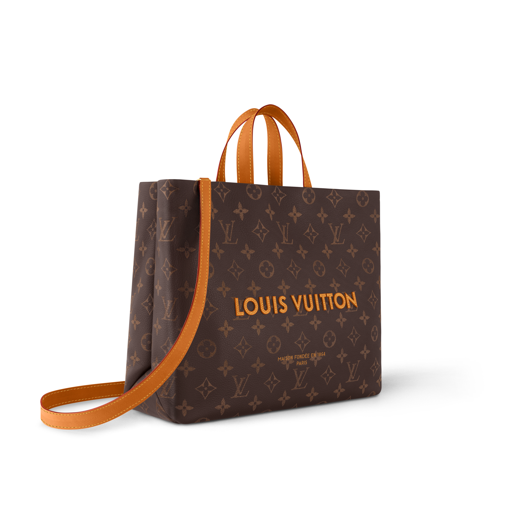 Bolso Shopper Tote MM autres_cuirs_monogram Bolsos y pequeña marroquinería Bolso de hombre Novedades | LOUIS VUITTON (Zoom de producto)