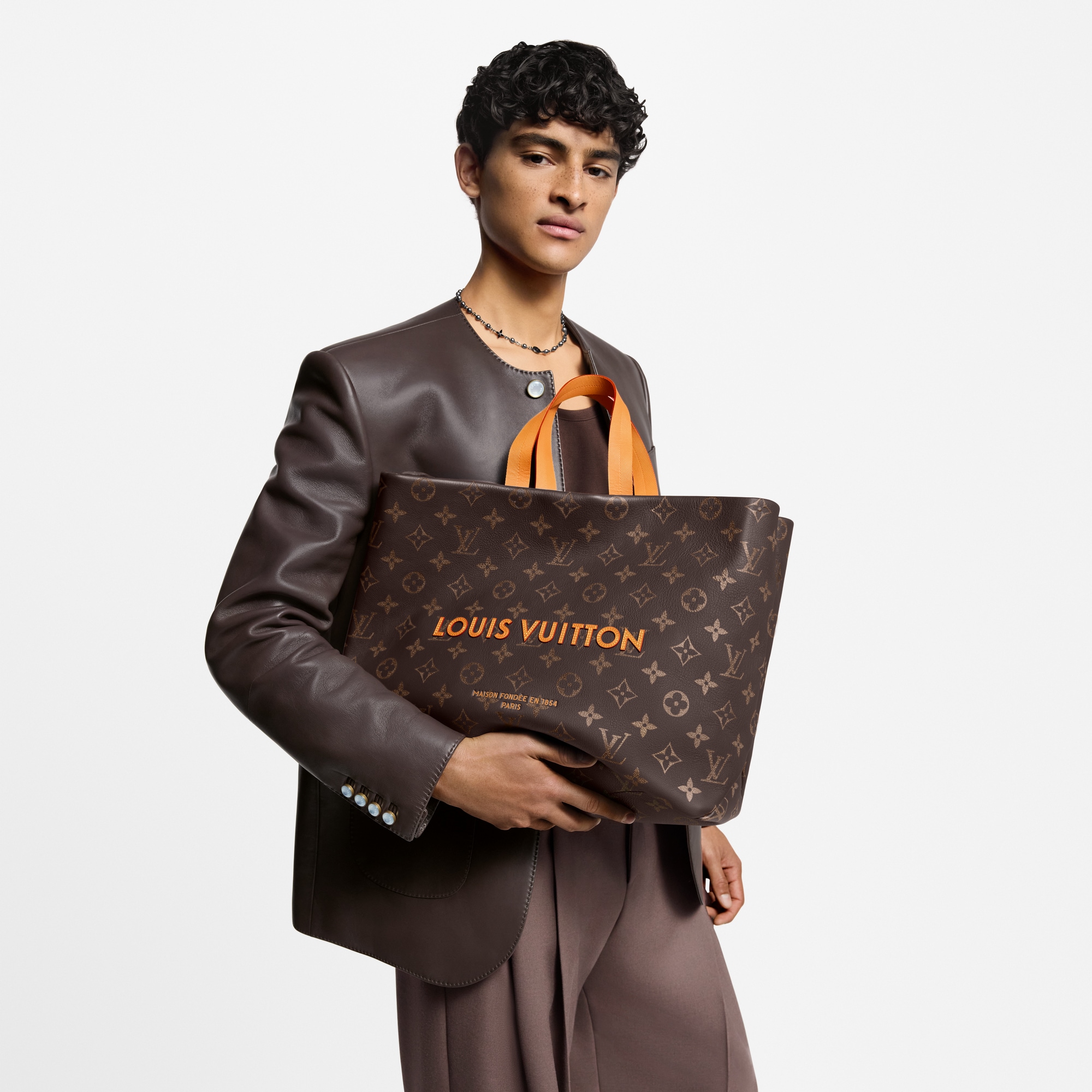 Bolso Shopper Tote MM autres_cuirs_monogram Bolsos y pequeña marroquinería Bolso de hombre Novedades | LOUIS VUITTON (Zoom de producto)