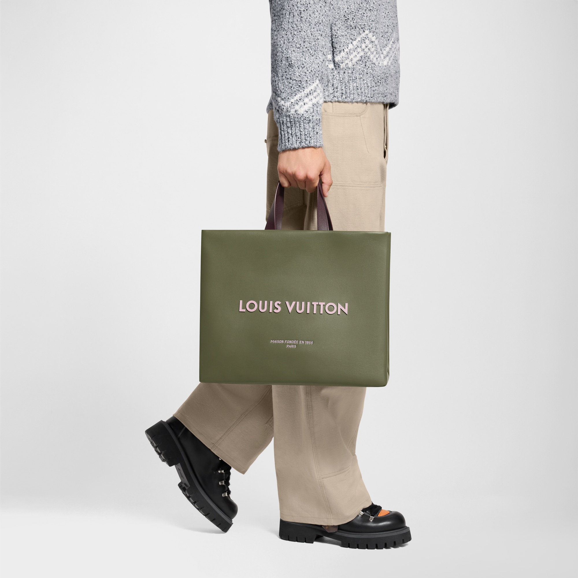 Bolso Shopper Tote MM Otros pieles Bolsos y pequeña marroquinería Bolso de hombre Novedades | LOUIS VUITTON (Zoom de producto)