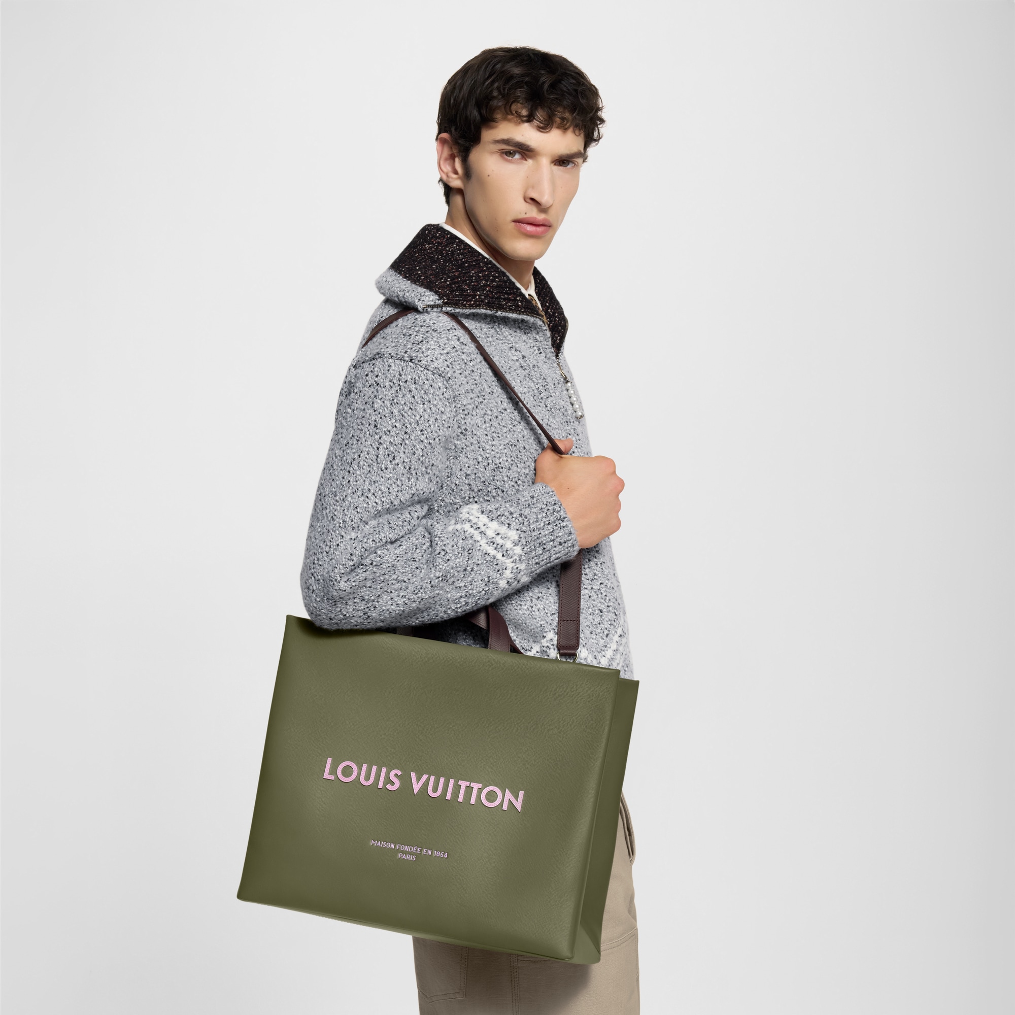 Bolso Shopper Tote MM Otros pieles Bolsos y pequeña marroquinería Bolso de hombre Novedades | LOUIS VUITTON (Zoom de producto)