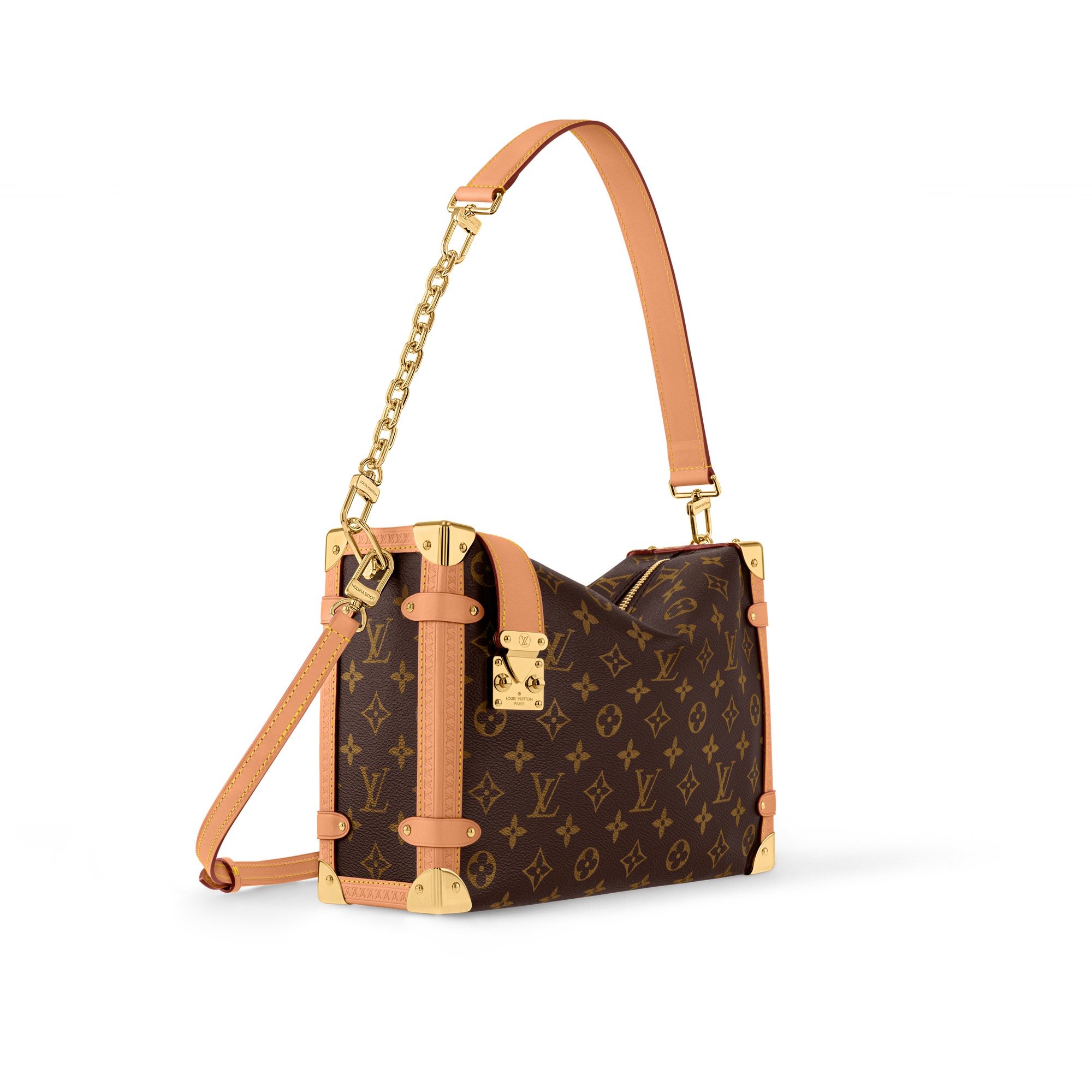 Bolso Side Trunk GM Lona Monogram Bolsos y pequeña marroquinería Bolsos de mujer Icónicos Louis Vuitton | LOUIS VUITTON (Zoom de producto)