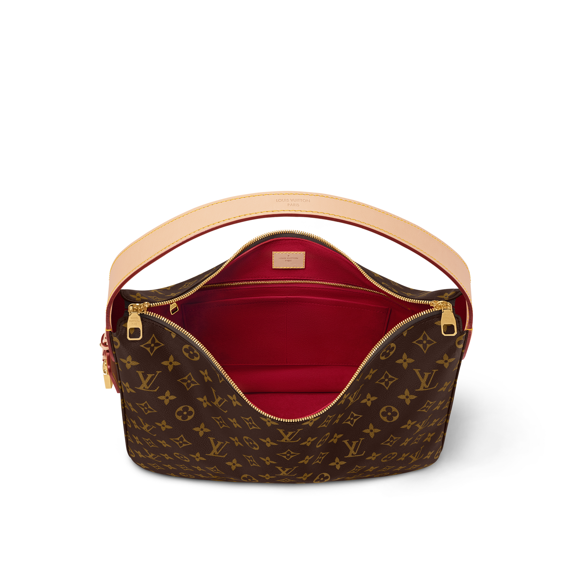 Bolso Slouchy MM Lona Monogram Mujer Bolsos Bolsos | LOUIS VUITTON (Zoom de producto)