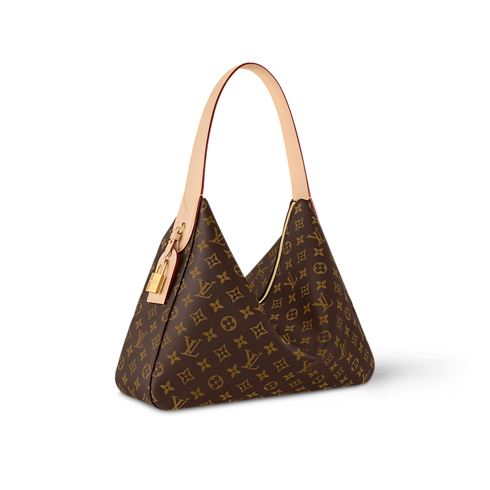 Bolso Slouchy MM Lona Monogram Mujer Bolsos Bolsos | LOUIS VUITTON (Zoom de producto)