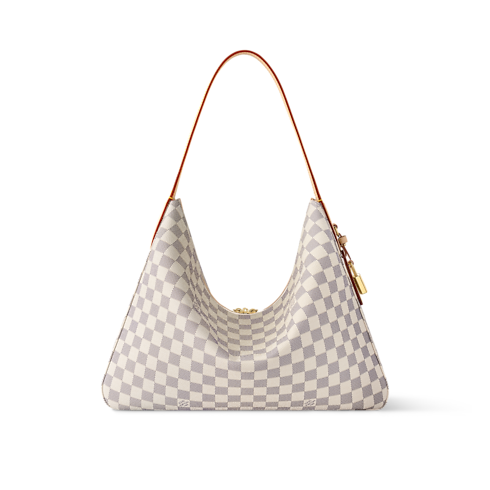 Bolso Slouchy MM Lona Damier Azur Bolsos y pequeña marroquinería Bolsos de mujer Novedades | LOUIS VUITTON (Zoom de producto)