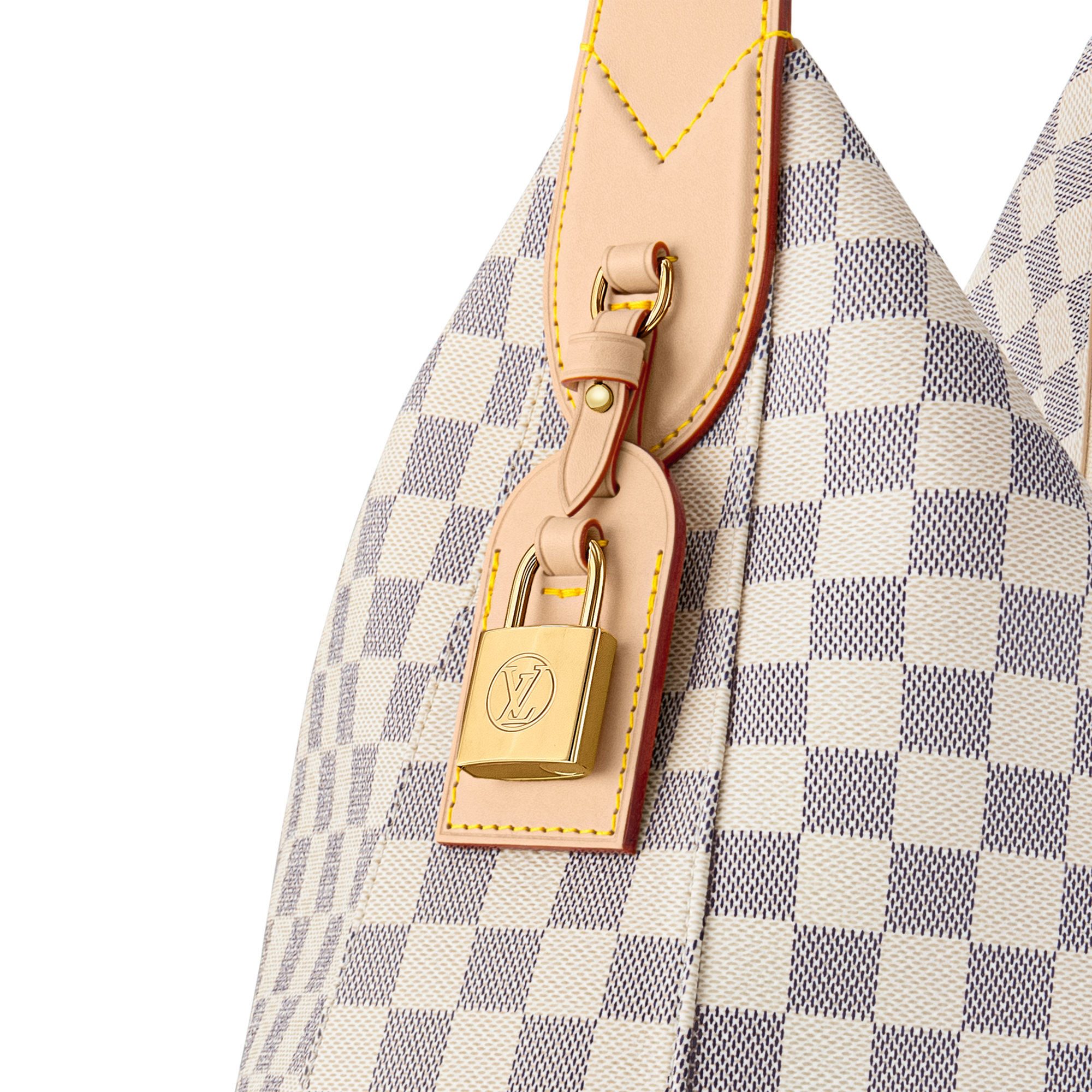 Bolso Slouchy MM Lona Damier Azur Bolsos y pequeña marroquinería Bolsos de mujer Novedades | LOUIS VUITTON (Zoom de producto)