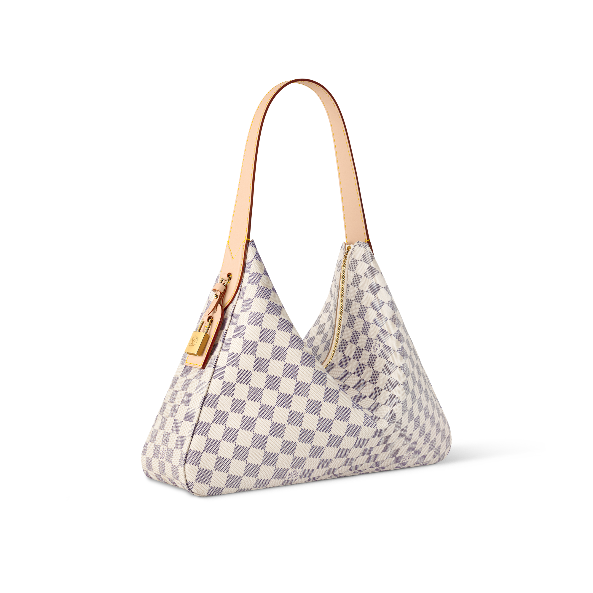 Bolso Slouchy MM Lona Damier Azur Bolsos y pequeña marroquinería Bolsos de mujer Novedades | LOUIS VUITTON (Zoom de producto)