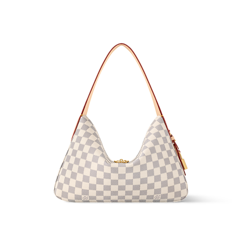 Bolso Slouchy PM Lona Damier Azur Bolsos y pequeña marroquinería Bolsos de mujer Novedades | LOUIS VUITTON (Zoom de producto)