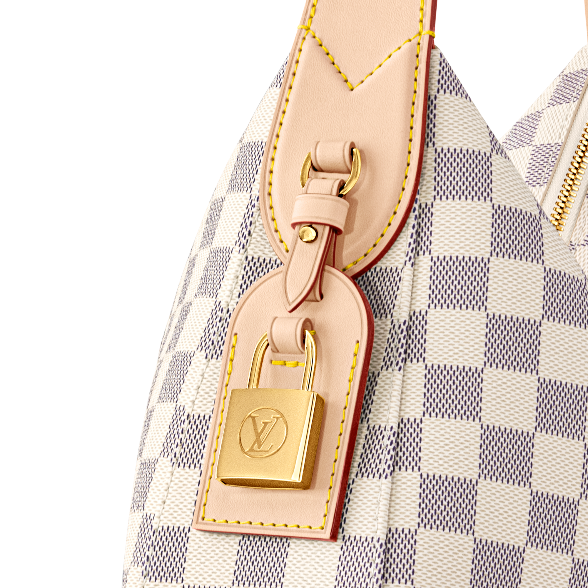 Bolso Slouchy PM Lona Damier Azur Bolsos y pequeña marroquinería Bolsos de mujer Novedades | LOUIS VUITTON (Zoom de producto)