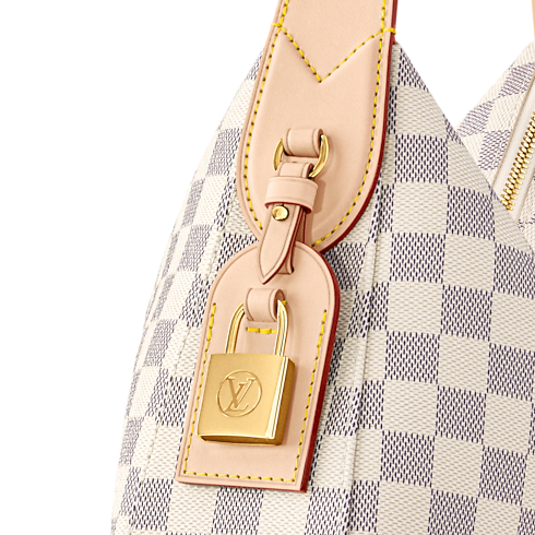 Bolso Slouchy PM Lona Damier Azur Bolsos y pequeña marroquinería Bolsos de mujer Novedades | LOUIS VUITTON (Zoom de producto)