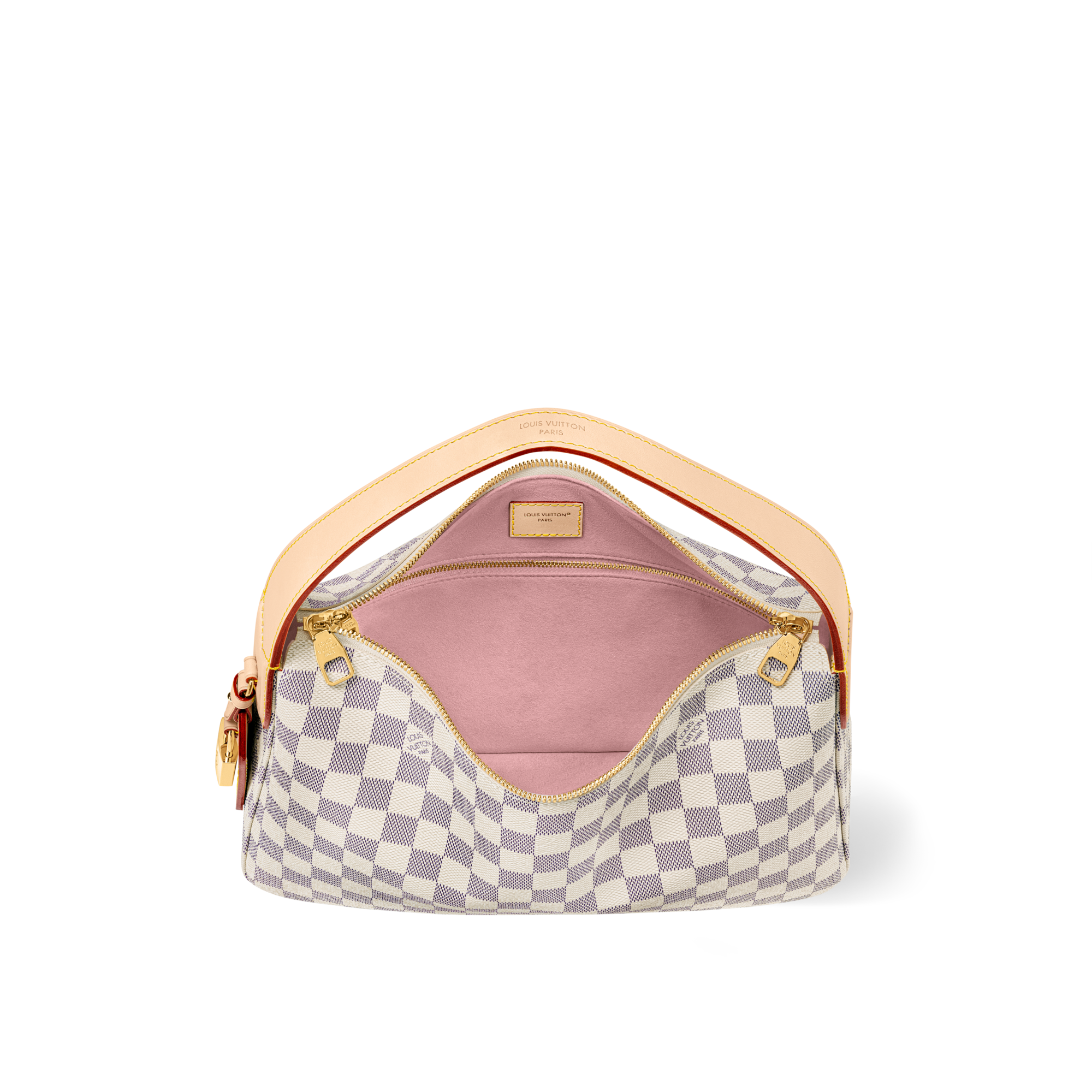Bolso Slouchy PM Lona Damier Azur Bolsos y pequeña marroquinería Bolsos de mujer Novedades | LOUIS VUITTON (Zoom de producto)