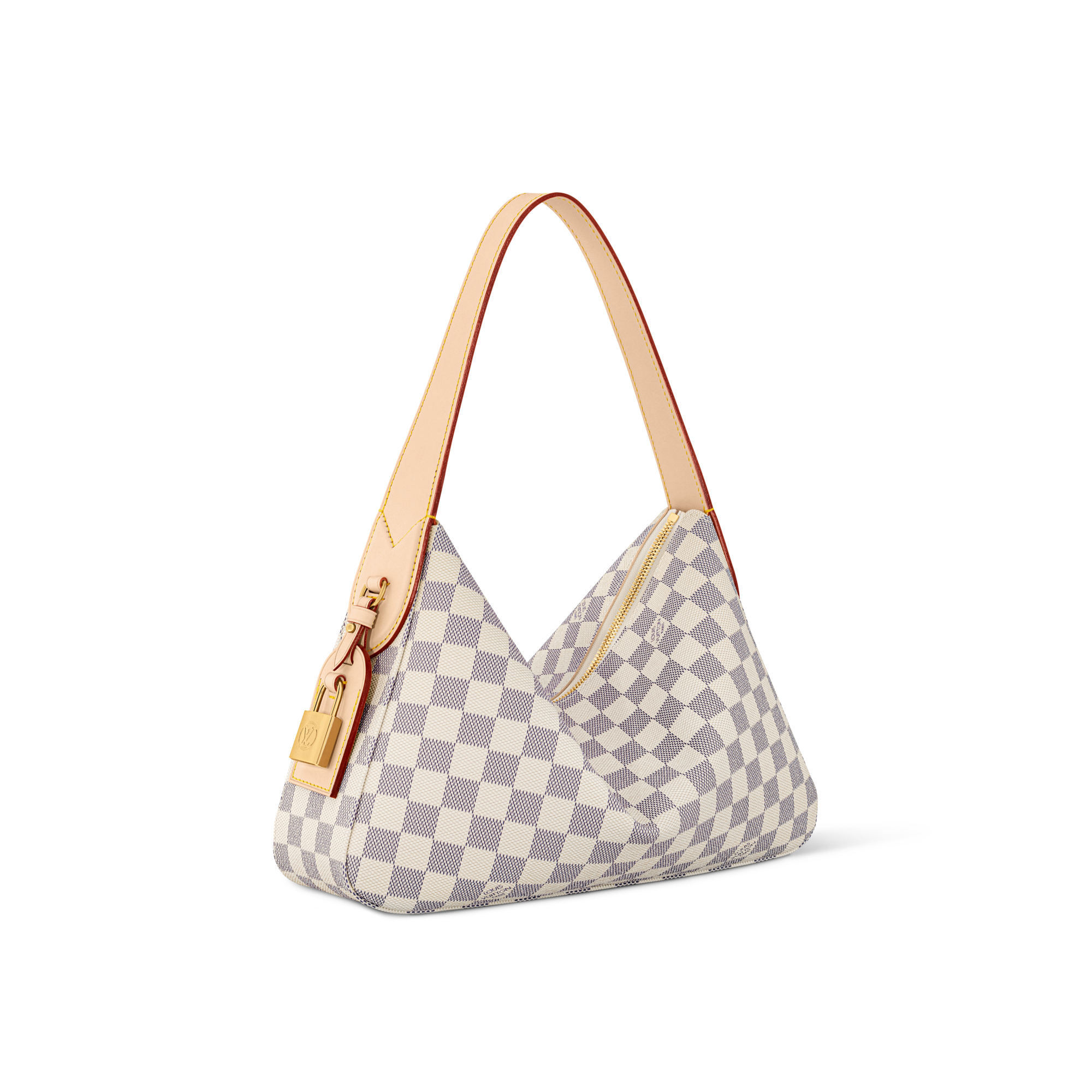 Bolso Slouchy PM Lona Damier Azur Bolsos y pequeña marroquinería Bolsos de mujer Novedades | LOUIS VUITTON (Zoom de producto)