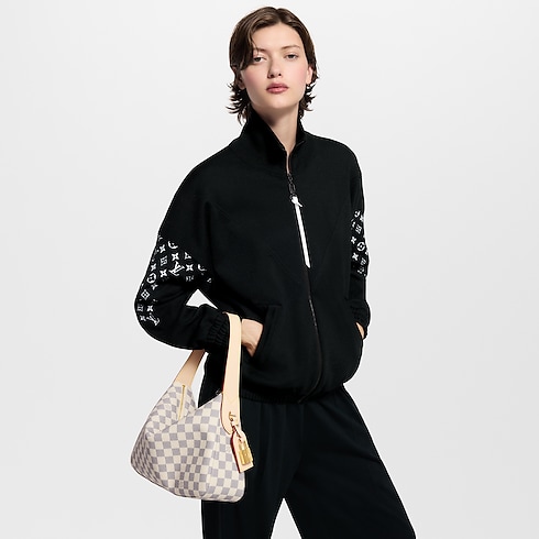 Bolso Slouchy PM Lona Damier Azur Bolsos y pequeña marroquinería Bolsos de mujer Novedades | LOUIS VUITTON (Zoom de producto)