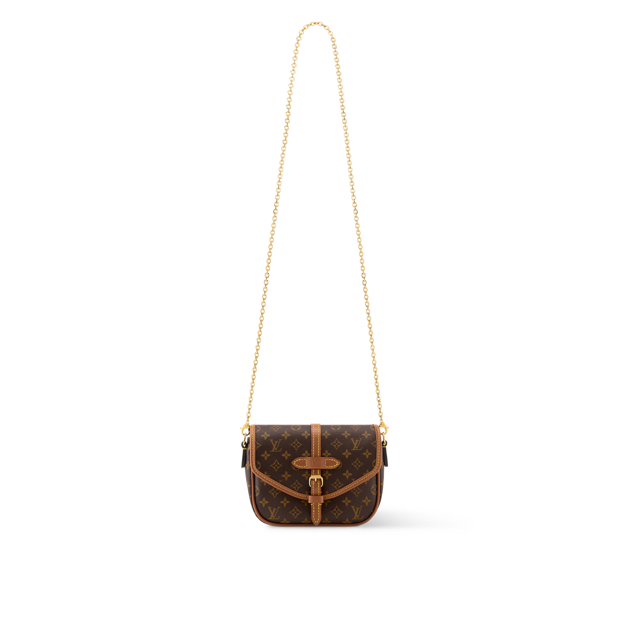 Bolso Solo Lona Monogram Mujer Carteras y pequeña marroquinería Carteras con cadena y mini bolsos | LOUIS VUITTON (Zoom de producto)